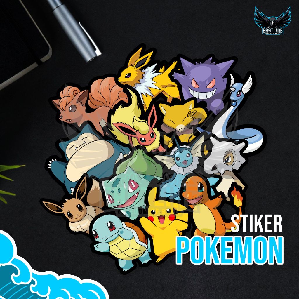

Stiker Sticker Anime Pokemon Chibi Cute Lucu Laptop Motor Helm Vinyl Doff Lebih Awet dan Tahan Lama
