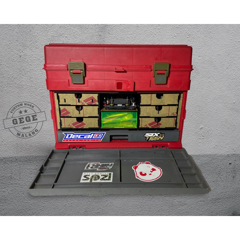 laci custom box tamiya hjh, versus, pitbox, trendy