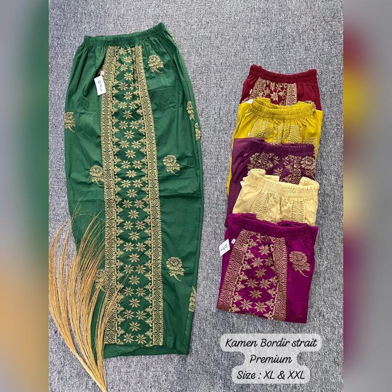 Kamen Jadi Dewasa Bordir Tumpal Premium Strait