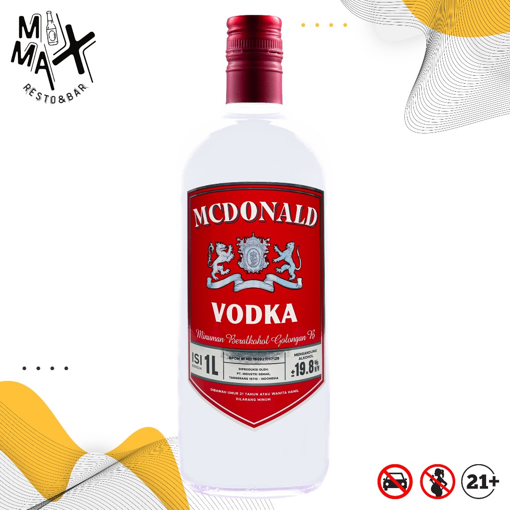 

McDonald Vodka - 1000 ml
