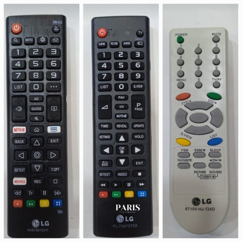 Remot TV Smart TV LG / Remot TV LED LG / Remot TV Tabung LG