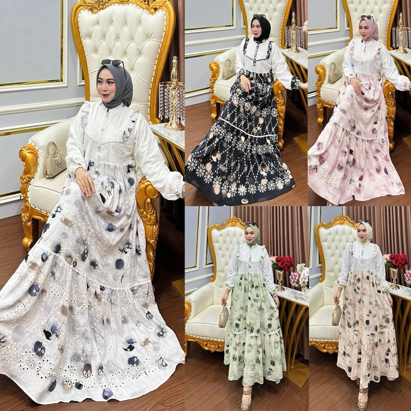 GAMIS KATBOL REMPEL  MIX CRESPO BORDER MN COLLECTION