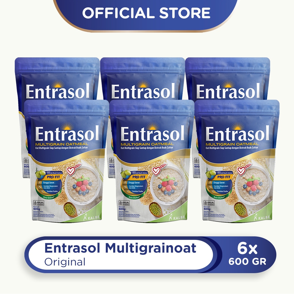 

6 Pack Entrasol Multigrain Oatmeal 600G (6 pcs)