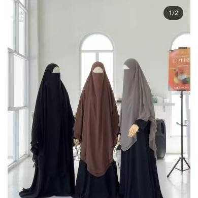❌ BOOKED JANGAN DI CO pl fk double layer auroraclo black bukan elmadina aljenna nehhat taza barkha s
