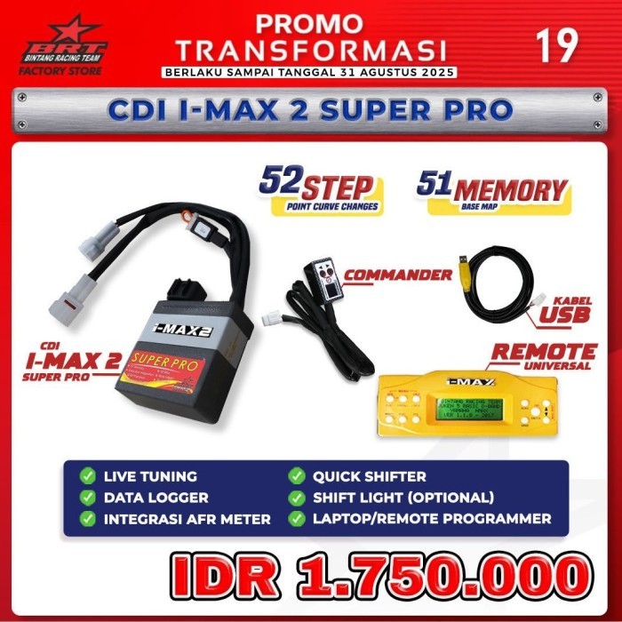 CDI IMAX 2 SUPER PRO BRT 52 STEP SATRI FU 2014