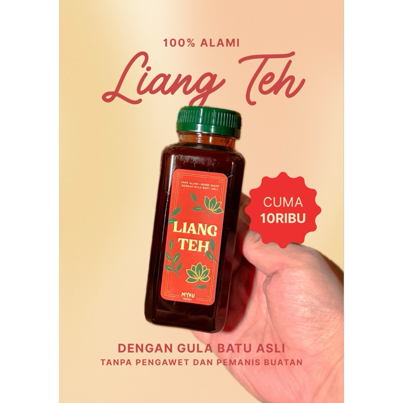

Liang Teh - 100% gula batu (Tanpa Pengawet & Pemanis Buatan)
