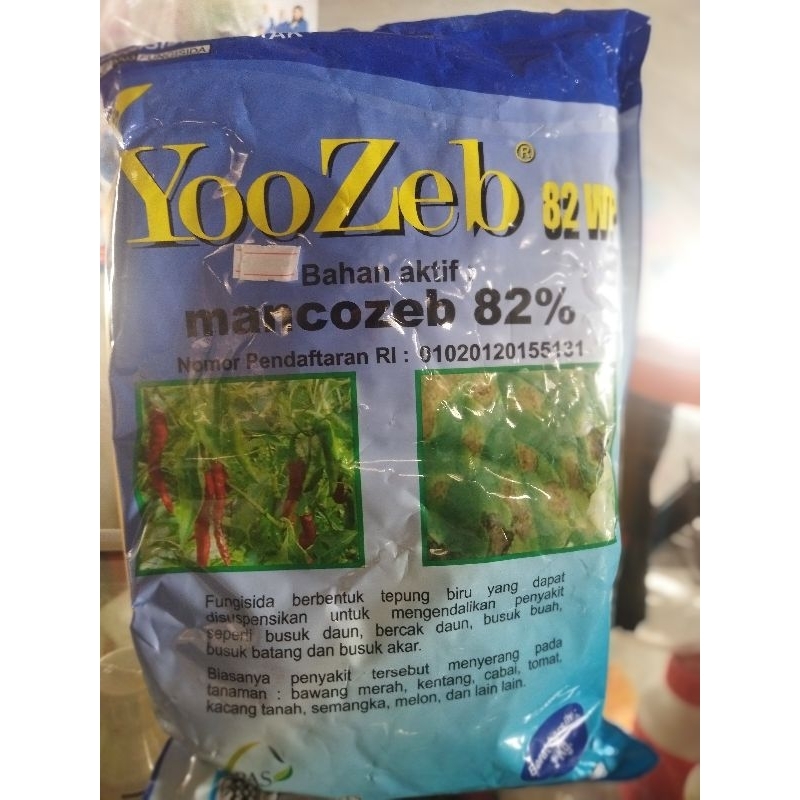 yoozeb 82 wp fungisida bahan aktif mancozeb 82%