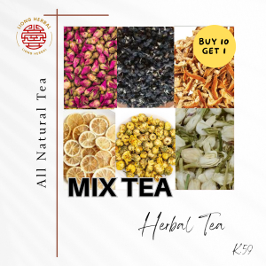 

MIX TEA HERBAL Lemon Jasmine Gojiberry Lavender Black Wolfberry Baby Chrysanthemum Hawthron Rose Angco Kici Premium Teh Organic