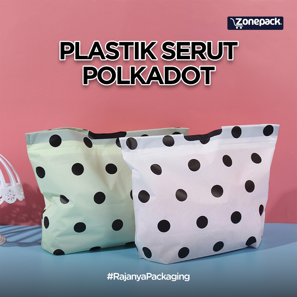

Kantong Plastik Serut Motif Polkadot | Tas Shopping Bag Serut |Totebag Karakter | Tote Shopping Plastic Goodie Bag | Kantong Kado hadiah