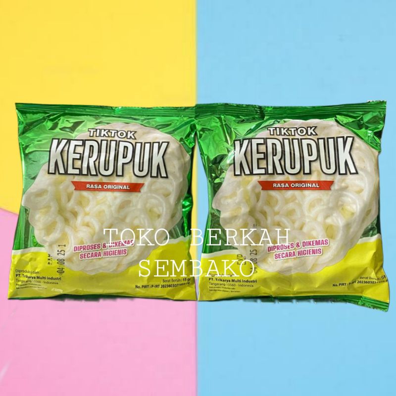 

(BUNGKUS) Kerupuk Matang Rasa Original 15gr