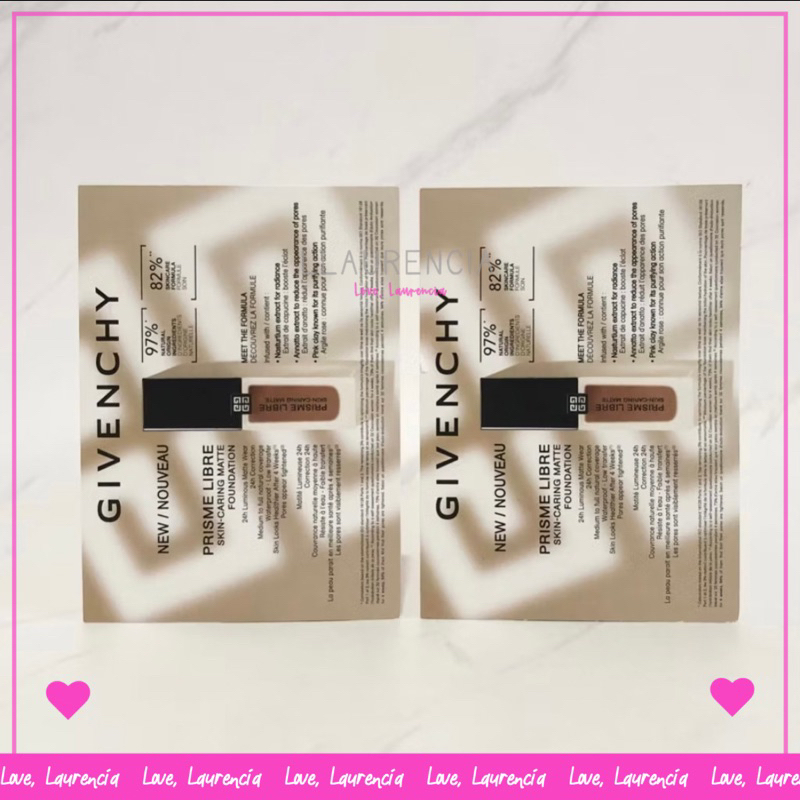Givenchy Prisme Libre Skin Caring Matte Foundation SAMPLE