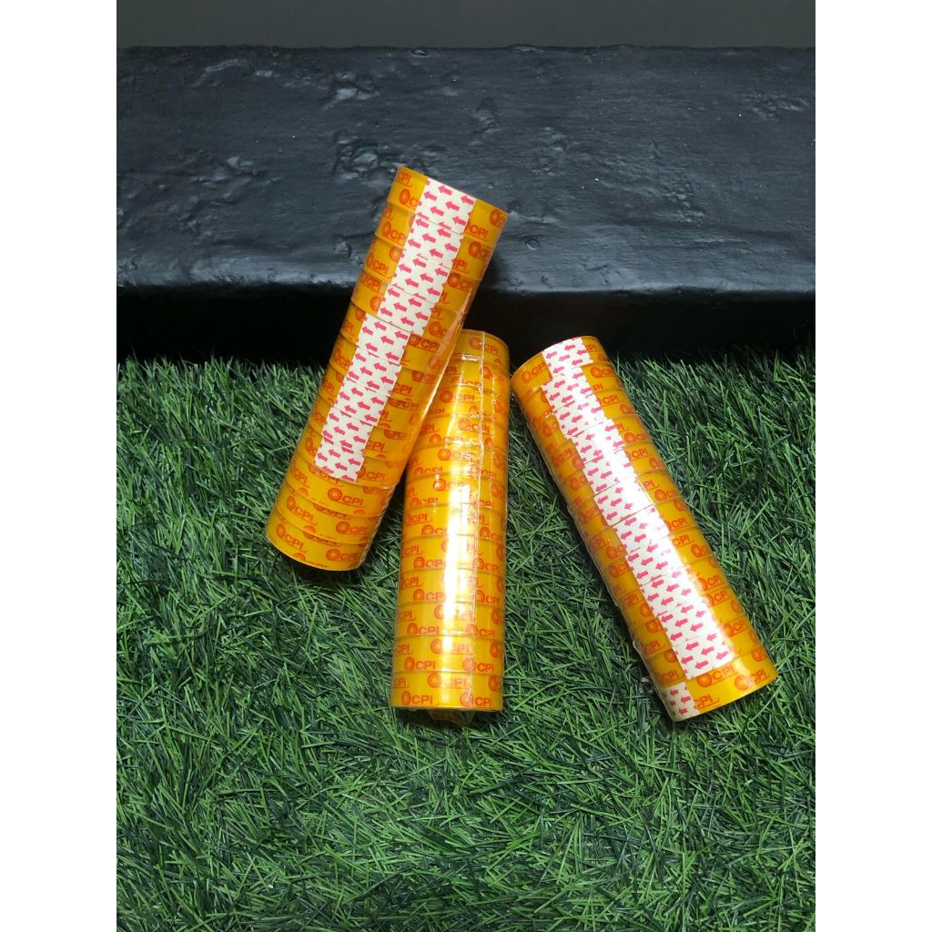 

12pcs Isolasi Kado 1/2 Inch 12mm x 10Yard Selotip Kecil Solasi isi 12