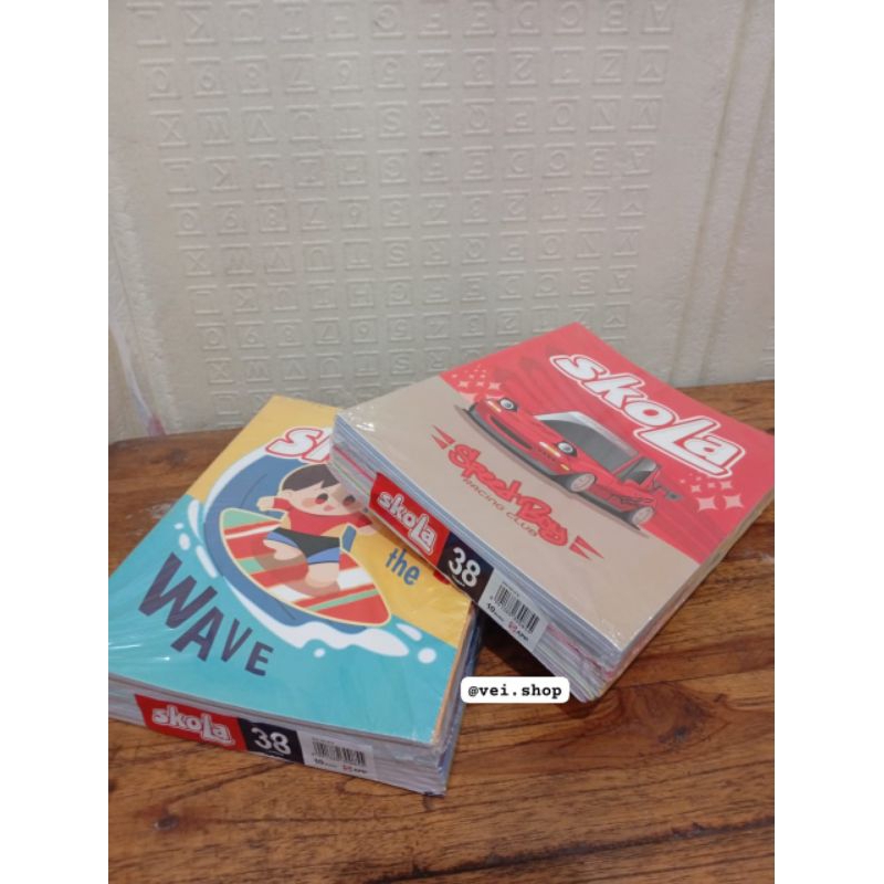 

BUKU TULIS SKOLA BY SIDU ISI 38 (10PC)/ PACK