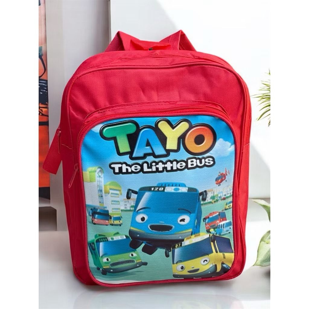 TAS RANSEL ANAK PAUD,TK LAKI LAKI KARAKTER TAYO