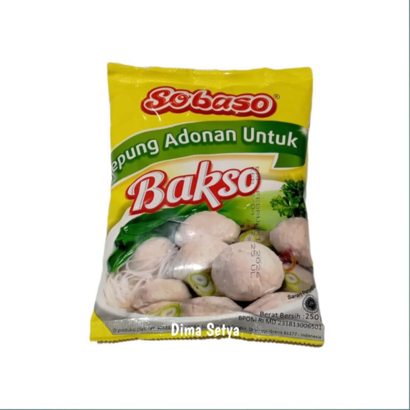 

SOBASO tepung bakso adonan komplit 250 gram