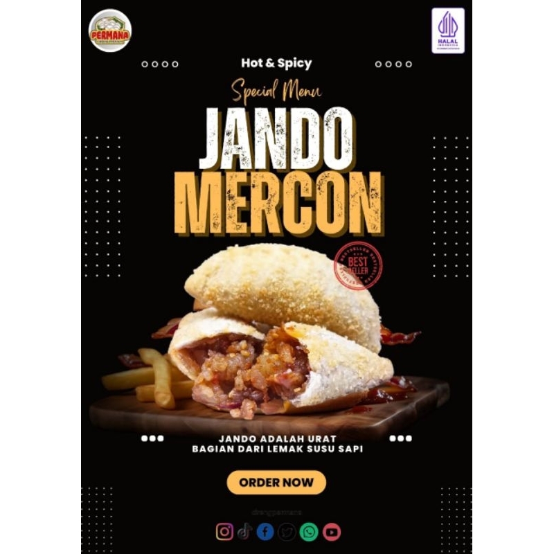 

Permana Cireng Isi Premium Jando Mercon BEST SELLER!