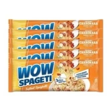 

Wow Spageti Carbonara bundling isi 5