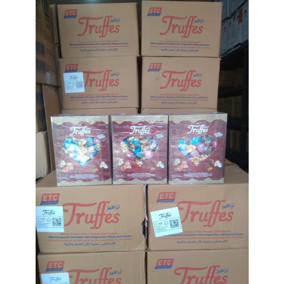 

TRUFFES MIX ASSORTED 1.8KG /KARTON ISI 6