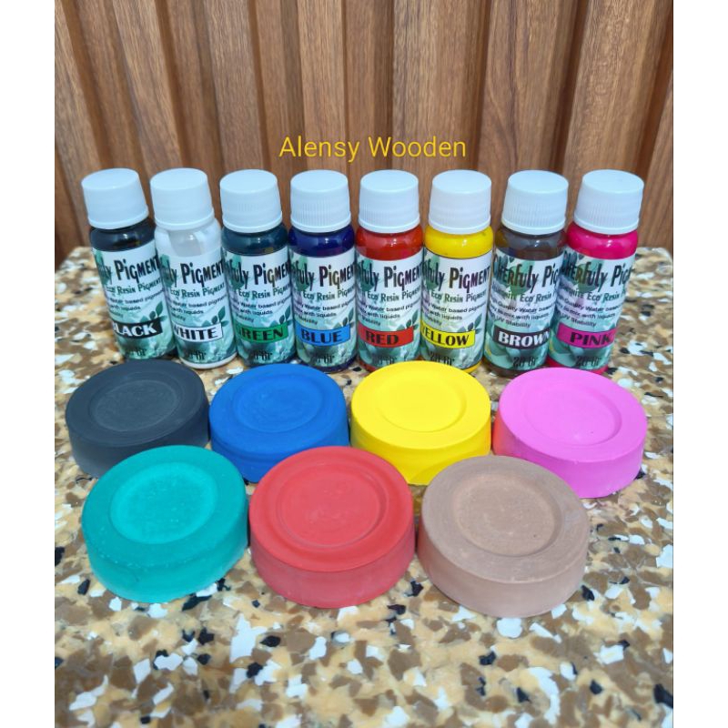Pigment pewarna untuk Eco Resin  Cherfuly, Jesmonite Eco Resin, 20 gram