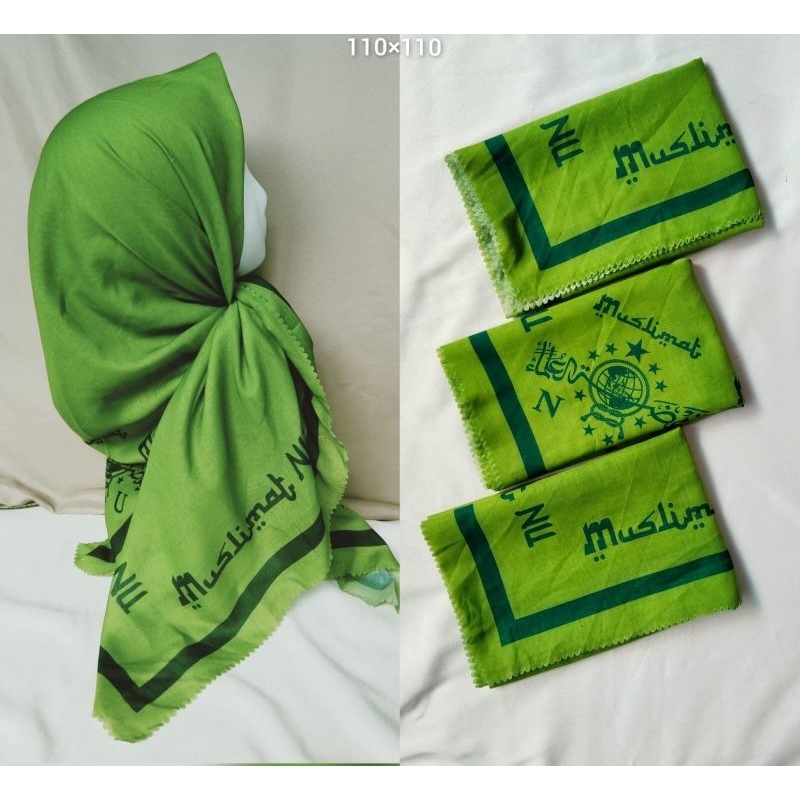 Jilbab Muslimat NU segi empat