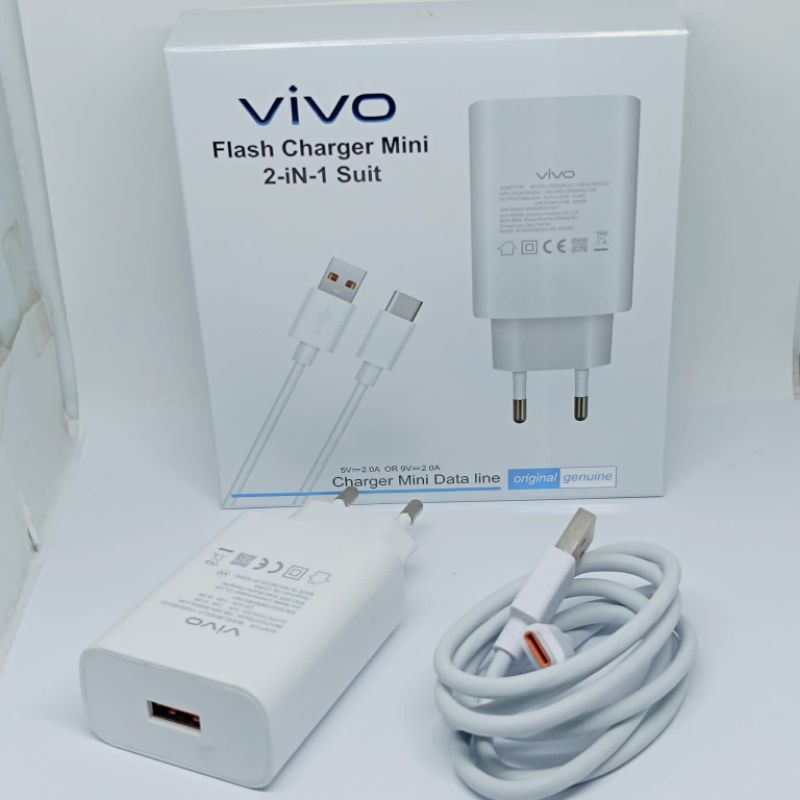 CHARGER CASAN VIVO Y21 2021 Y21S Y35 ORIGINAL