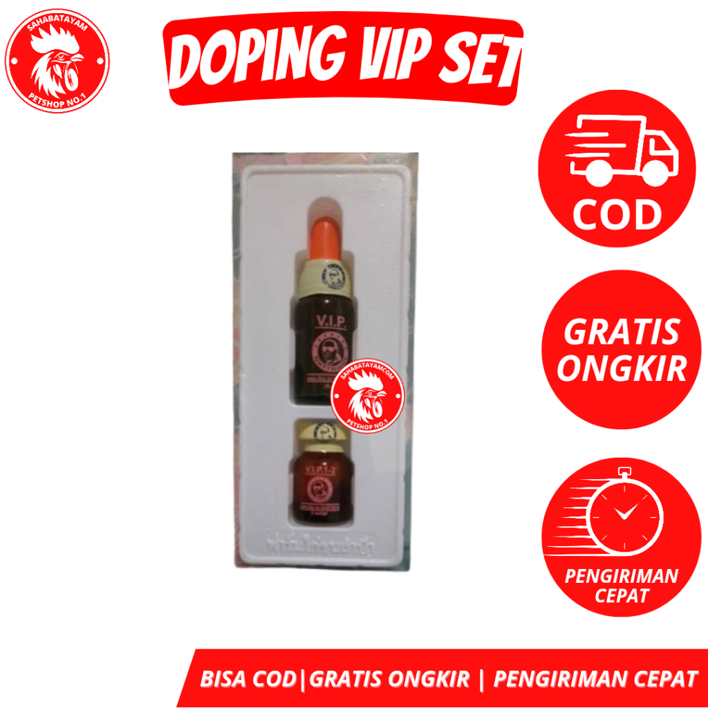 Vip Set Doping Ayam VIP Lampam Gold Doping Import Thailand Tahan Pukul