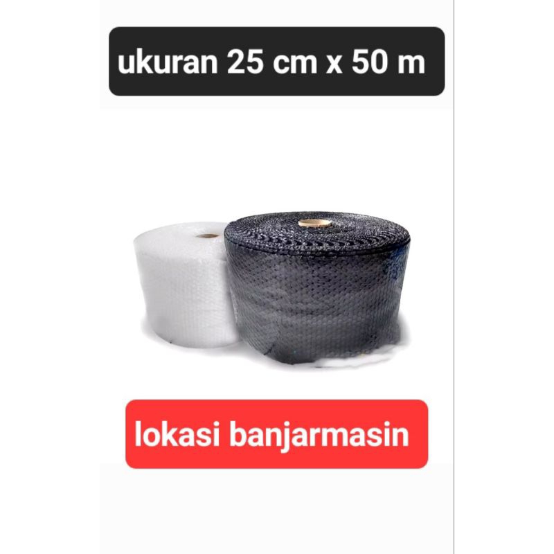 

Bubble wrap ukuran 25cm x 50 meter (1 roll)
