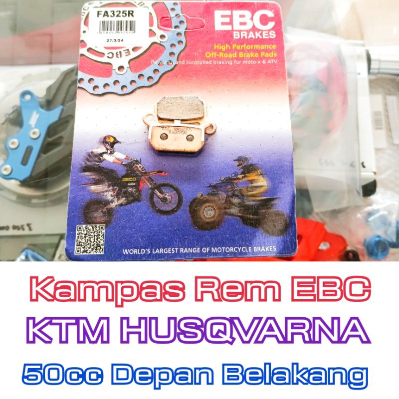 Kampas Rem KTM 50cc EBC PREMIUM