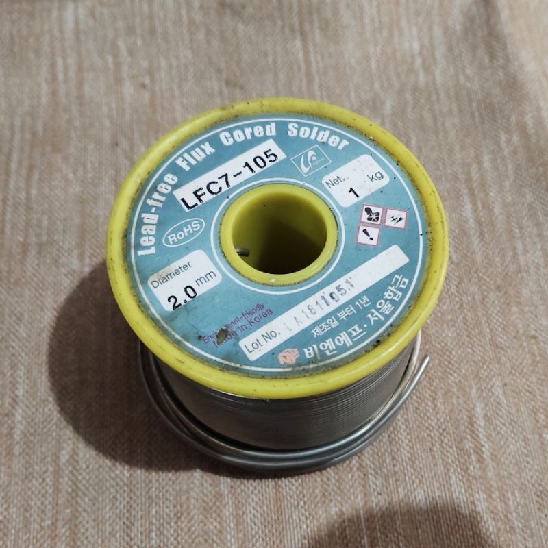 Timah Tenol Solder Wiring Gitar Bass Audio Kabel Jack Jumper Original Berkualitas