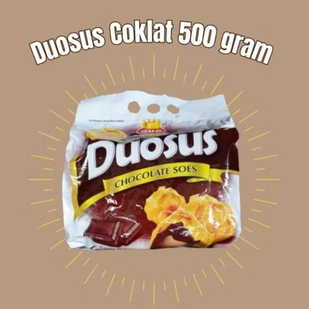

Duosus Soes Coklat 500 gram/bag