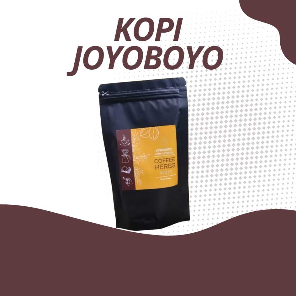 

KOPI JOYOBOYO - Kopi Gingseng Stamina Pria isi 150 gram Original Herbal Alami Berkualitas