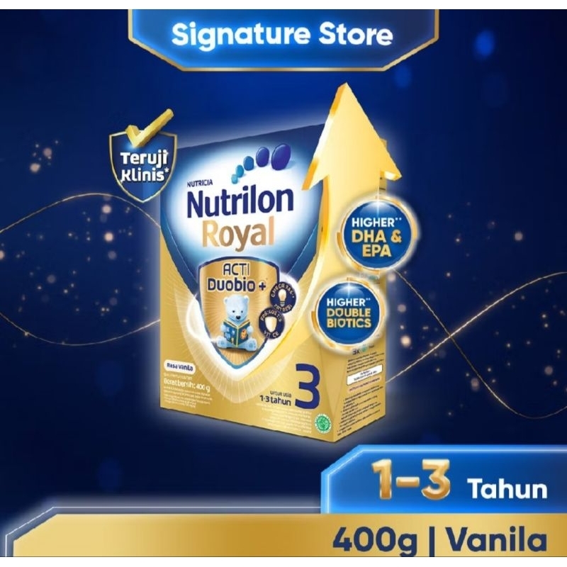 

murahh Nutrilion Royal 3 Vanila Susu Pertumbuhan Bubuk 400 gr