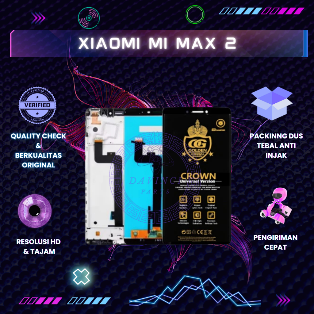 LCD XIAOMI MI MAX 2 / LCD XIAOMI MIMAX 2 / LCD MIMAX 2/ LCD MI MAX 2 FULLSET ORIGINAL