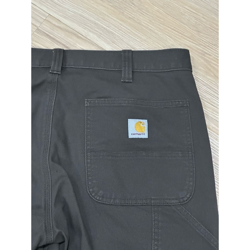 Carhartt double knee rugged flex relaxed fit duck double front utility work pants.. tarmac