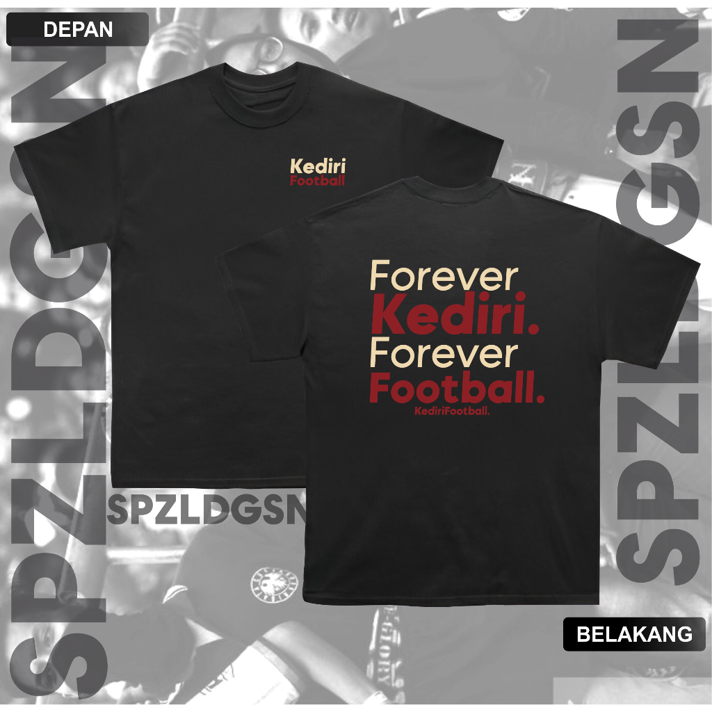 Kaos Suporter Kediri Forever Kediri Forever Football Tshirt Kediri Football