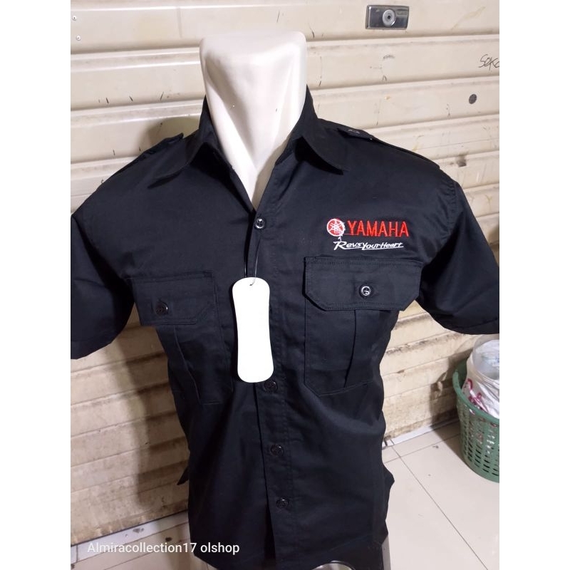 kemeja Yamaha maxi baju Yamaha maxi terbaru seragam Yamaha maxi