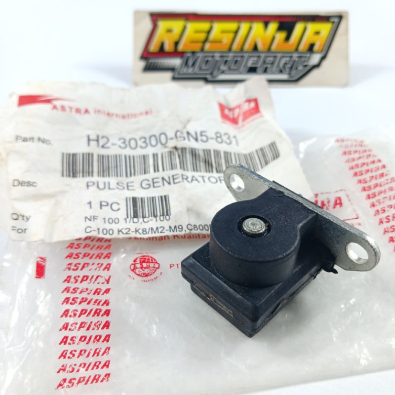 Spul Fulser Pulser Cdi Honda Astrea Grand Legenda Impressa Supra X 100 Old Lama GN5 Original Aspira