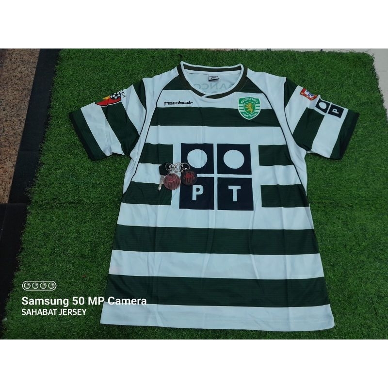 Jersey Sporting Lisbon Home Retro 2002
