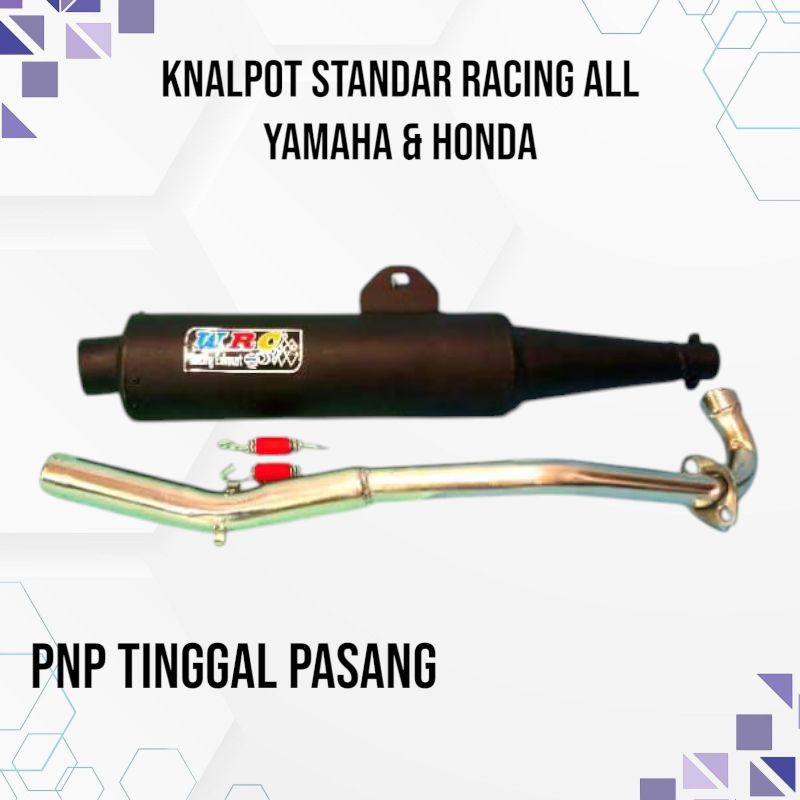 knalpot wrc standar racing touring bebek supra x vega smash karisma