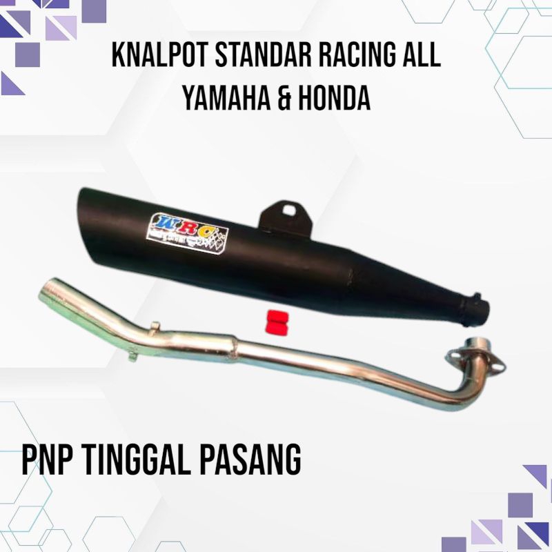 knalpot wrc standar racing bebek supra x vega smash karisma