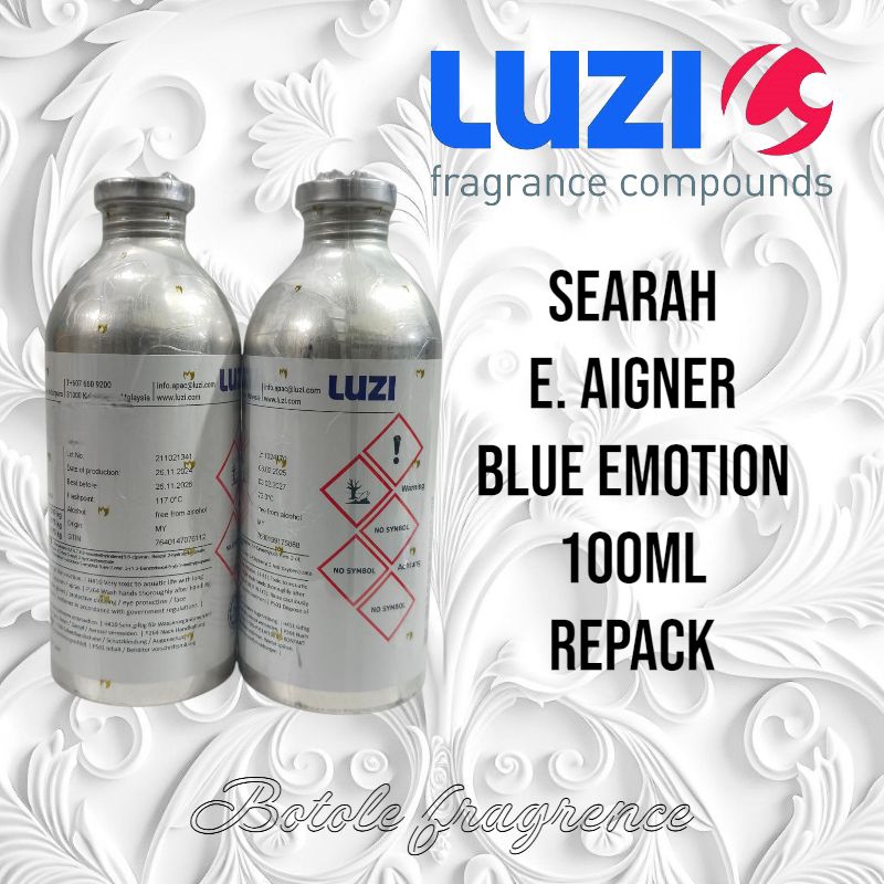 BIBIT PARFUME E. AIGNER BLUE EMOTION BY LUZI REPACK 100ML