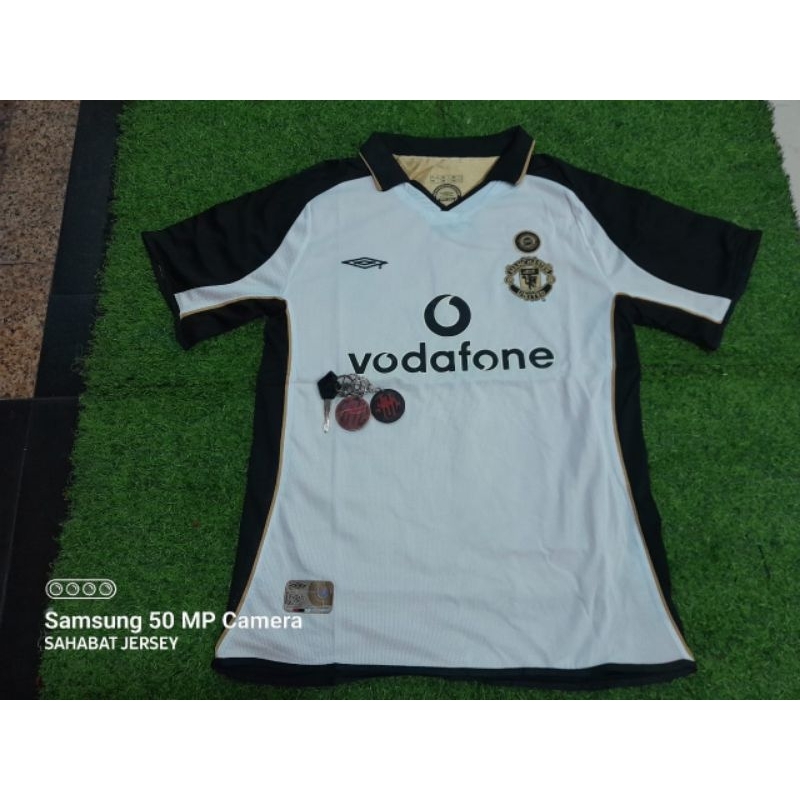 Jersey MU Centenary Bolak Balik Retro 2002