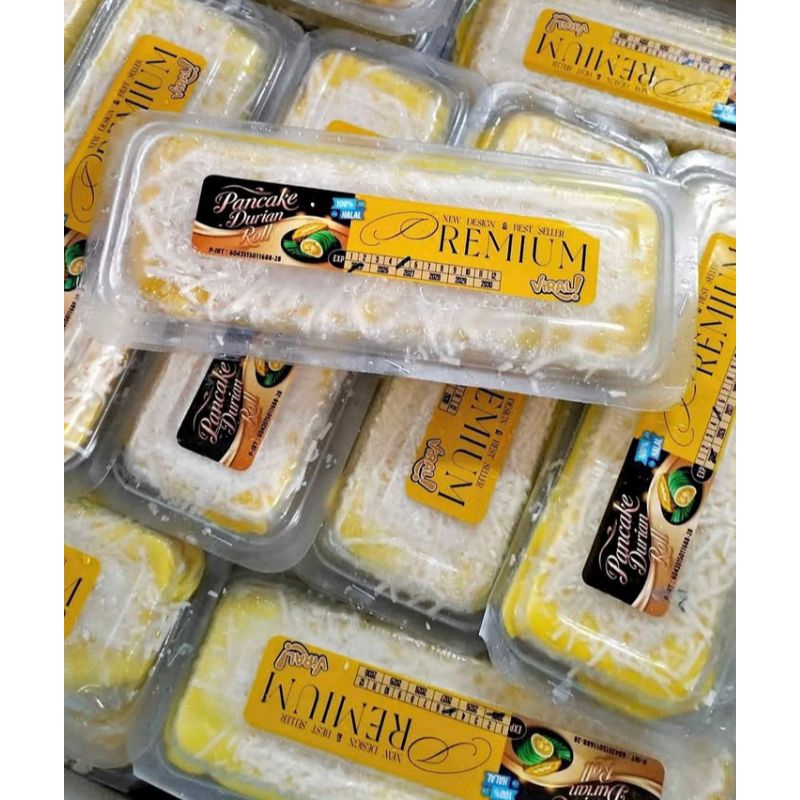 

PANCAKE DURIAN ROLL