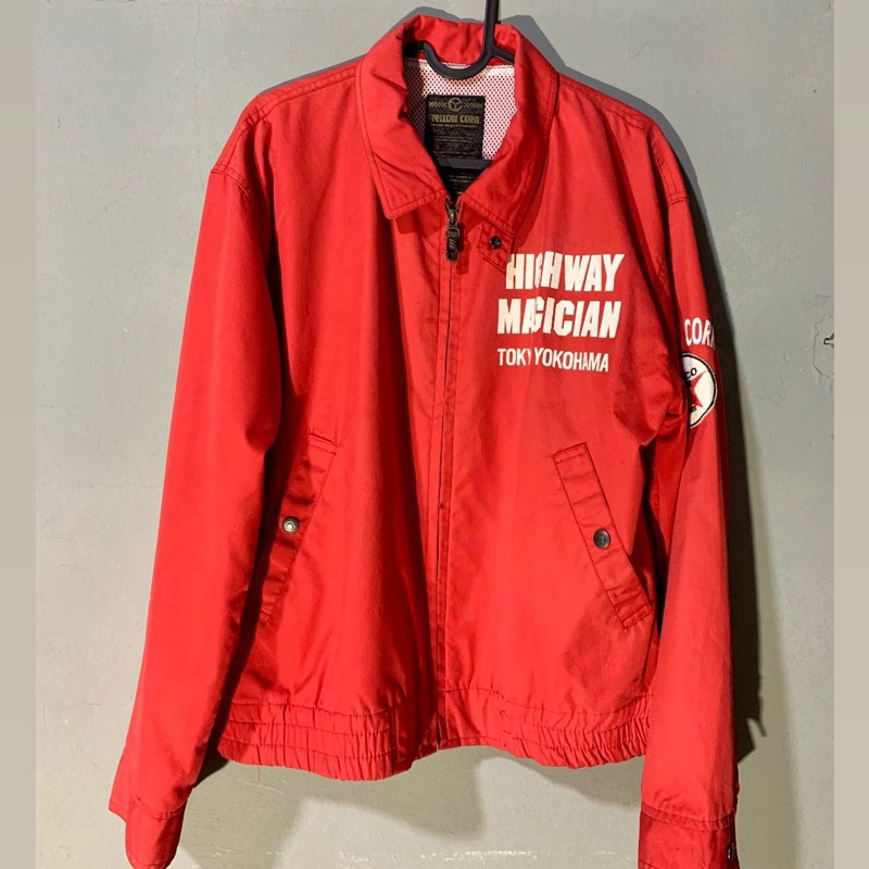 Jacket Motor Yellow Corn Original Jepang