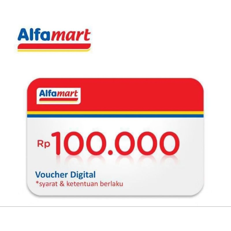 voucher alfamart Rp 100.000