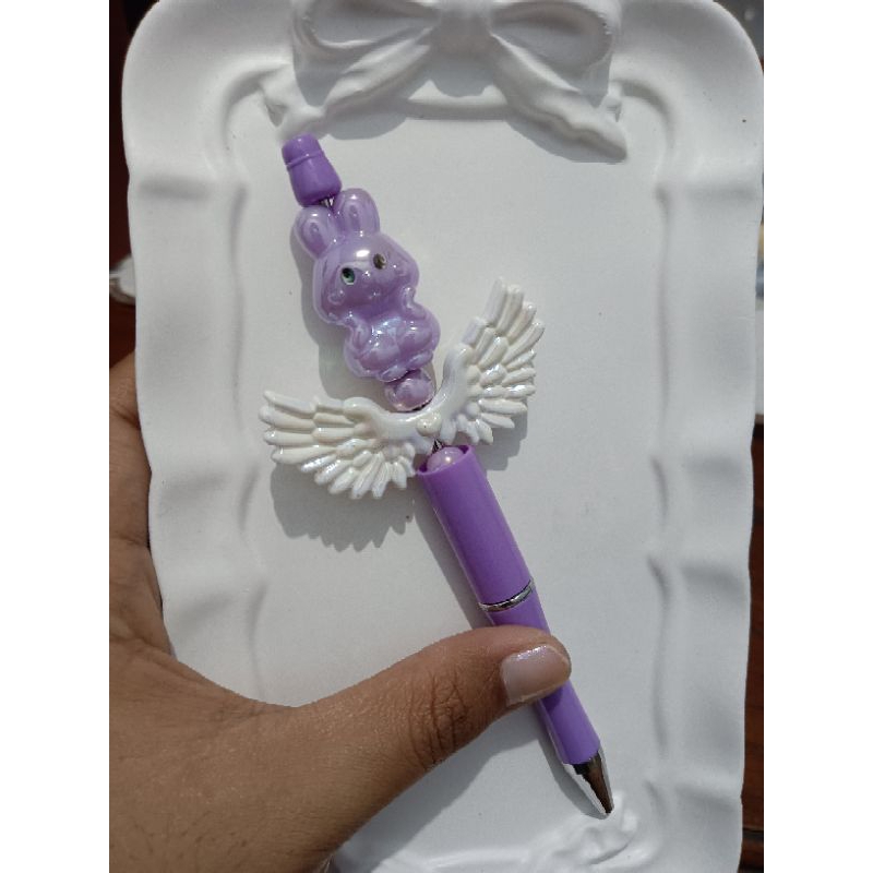 

Pen Manik Luxury Ungu (Purple) Rabbit Gembul Wings