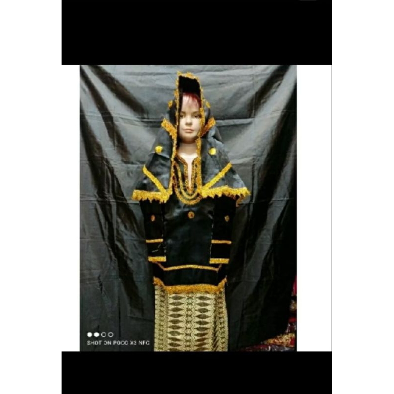 baju koto gadang/baju anak daro/baju koto gadang anak anak kls 456 sd