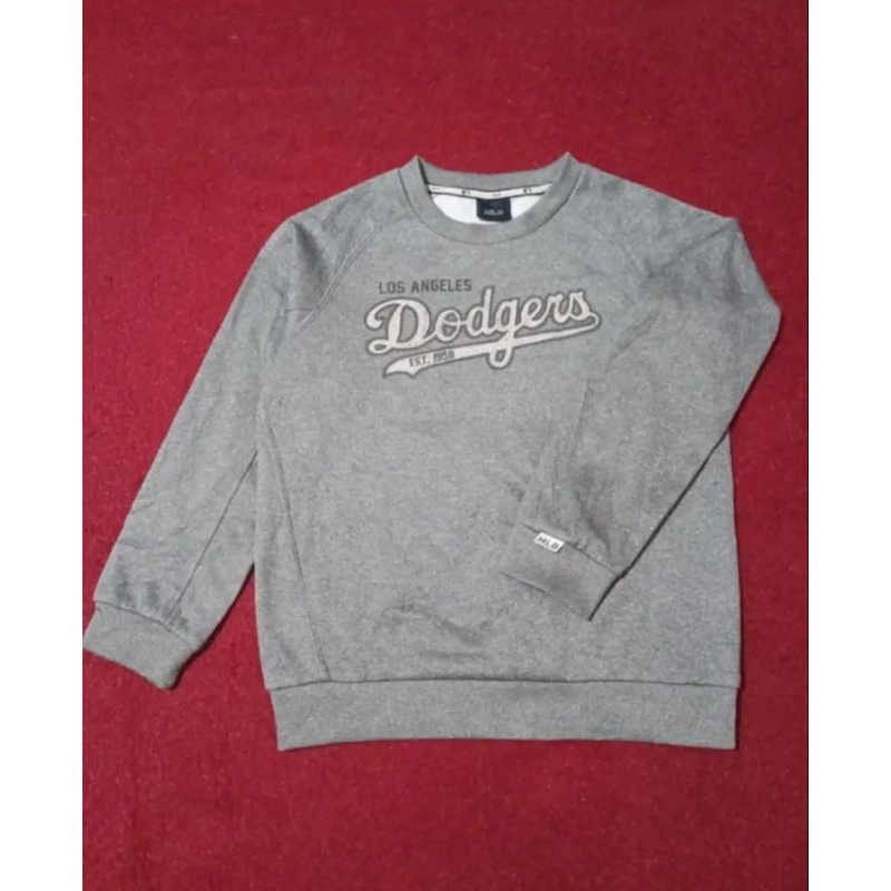 Crewneck Anak MLB Dodgers Original | Sweater Anak Usia 6-8 Tahun Size 145