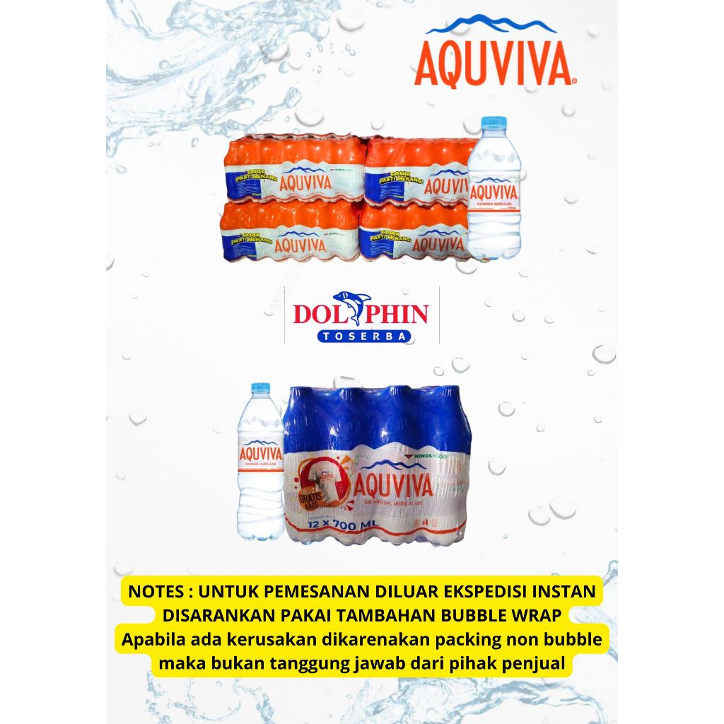 

1 PACK - AQUVIVA AIR MINERAL 250ML (TERDAPAT VOUCHER BERHADIAH) & 700ML & 1,6 L (FREE KAOS SETIAP PEMBELIAN 2PACK)
