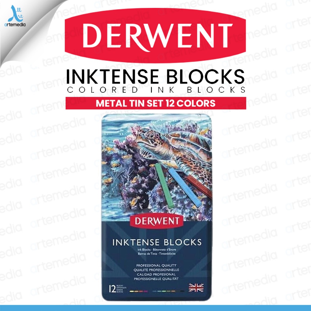 

Derwent Inktense Block Color Set 12